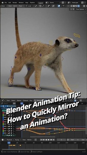 Blender Animation Tip: How to Quickly Mirror an Animation?