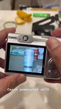 anon powershot a570 #ccd #camera #canon