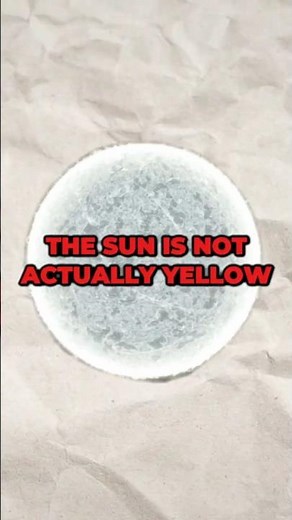 The Sun Isn’t Yellow | NASA Reveals Its True Color