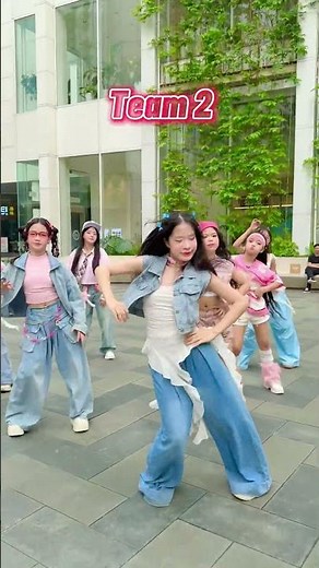 Which team’s the winner? 🔥 | Follow Me | TikTok Viral Dance Trend HEAVENLY JUMPSTYLE SLOWED #shorts