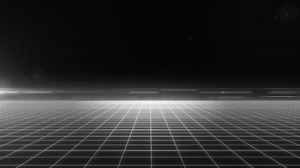 Download A black and white digital grid landscape with a minimalist futuristic design and a dark atmosphere background, evoking retro sci-fi aesthetics, in high quality 4k, motion design for free