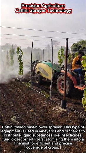Precision Agriculture | Caffini Sprayer Technology