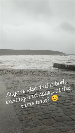 Fabulous Filey, the sea just looked and sounded enormous today 😜#judiththecelebrant #fileycelebrant #eastcoastofyorkshirecelebrant | Judith the Celebrant