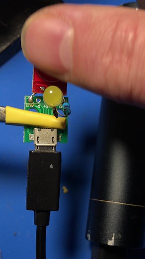 How to made touch LED OFF on TTP223 for beginners #4k #solderingtips