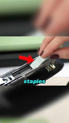 How to Acctually Use a Stapler !!!