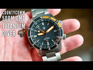 CountyComm Maratac Alto Mare Automatic GMT Dive Watch 500M Review