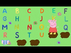 Aprende el abecedario con Peppa Pig | Learn alphabet
