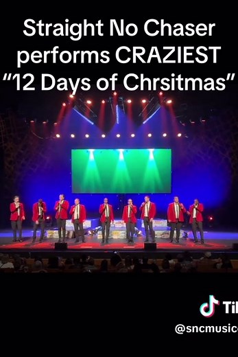 Craziest version of 12 Days of Christmas! #StraightNoChaser #12DaysOfChristmas #HappyHolidays #MerryChristmas #ACappella
