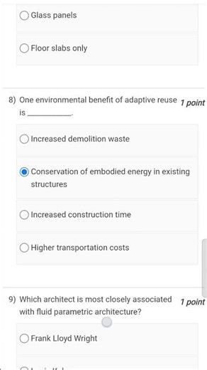modern world architecture NPTEL 12th week assignment solution
