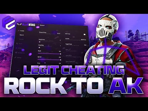 RUST LEGIT CHEATING My way to an AK with the BEST RUST CHEAT..