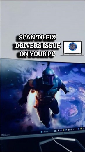 Scan to fix drivers issue on your pc👨‍💻💻. #pctips #computerrepair #windows #computertechnic #pc