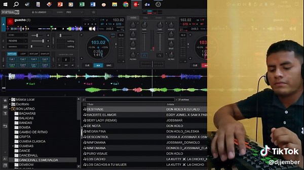 Dancehall 🌎👏🏻😎🔥 Así empezó mi Mundo del Dj! #dancehallmusic #esmeraldasecuador🇪🇨