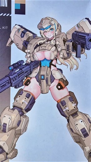 Action Figure Plastic Model kit Zenith Girl Front Mission 1/12 scale Kotobukiya Loctoys #loctoys