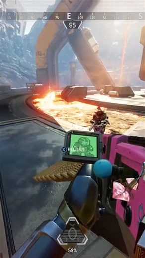 9.3k Kill wraith catches bloodhound off guard with a nasty wall bounce #apex #smooth #gaming