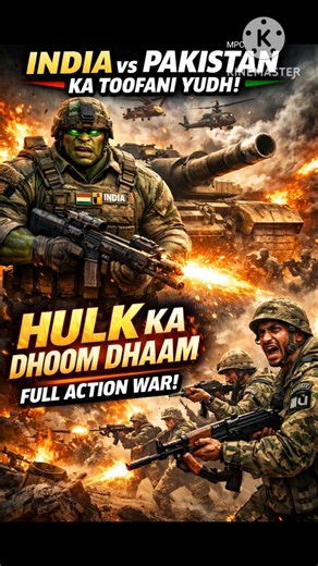 😱 Border Par Hulk Army! 💪🇮🇳Desh Ke Liye Hulk Ne Sab Kuchh Daav Par Laga Diya 🔥 #Shorts