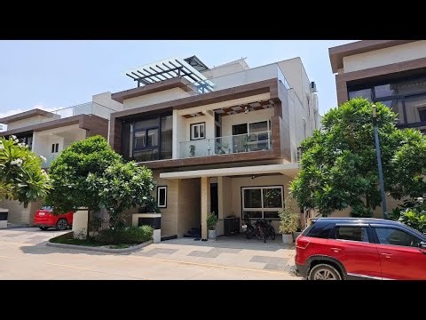 FULLY FURNISHED 4 BHK TRIPLEX VILLA FOR SALE HYDERABAD ELIP PROPERTY