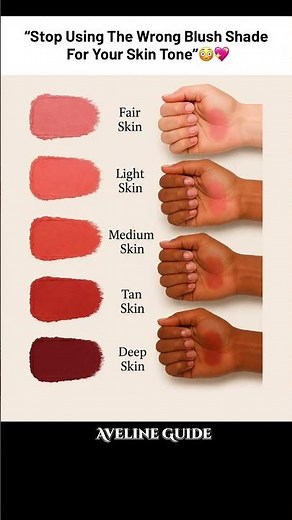 Best Blush Shades for Every Skin Tone 💖 | Find Your Perfect Match!#BlushGuide#MakeupTips#BeautyHacks