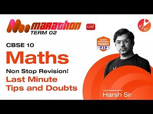 Term 2 Marathon🏃- CBSE 10 Last-Minute Tips and Doubts[Complete Syllabus Revision 2022🧐] #Vedantu