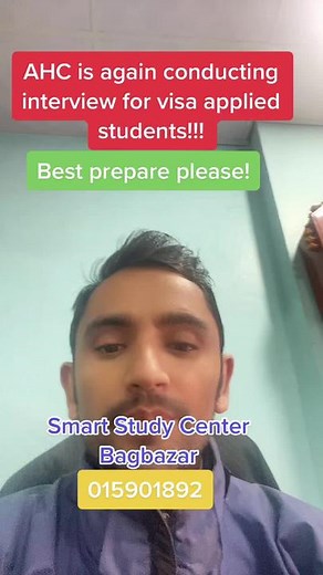 AHC taking interview to those who applied visa now: #smartstudycenter #fyp #studyinaustralia🇦🇺2022 #studyinaustralia🇦🇺 #studyinaustralia #studyingabroad #ielts #nepalitiktok #studyingabroadchangedmylife