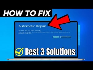 How to Fix Automatic Repair Loop in Windows 10/11 (Best 3 Methods)