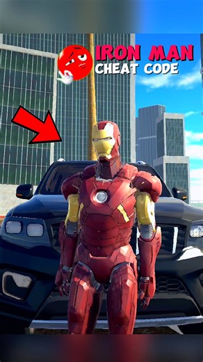 IRON MAN CHEAT CODE 😲👇🏻|| IN INDIAN BIKE GAME || #shorts #gta #indianbikedriving3d