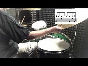 Ozzy Osbourne's "Crazy Train" drum cover/ lesson