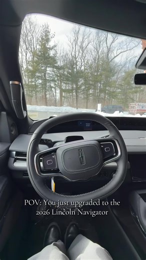 Thinking about upgrading? The 2026 Lincoln Navigator might be your sign to get it!! #fyp #suv #husbandwife #familycar #viral