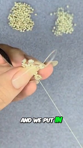 The crafter demonstrates techniques for securing beadwork and ensuring its durability. Watch how they reinforce their pieces and learn the slip knot method for earrings. Creating long-lasting, beautiful jewelry just got easier. #Beadwork #JewelryMaking #Crafting #DIYJewelry #EarringTutorial | ACL Patterns and More