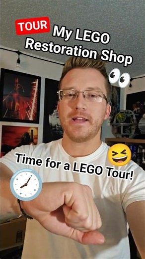 How I Organize LEGO to be Restored! There are lots of steps in the process. #tour #lego #newcreator