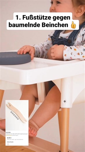 4 kreative IKEA Hacks für den Antilop Hochstuhl