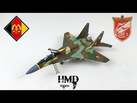 Mikoyan MiG-29 Fulcrum, East German Air Force JG 3, Preschen AB, Germany, Corgi 1:72 Diecast Model