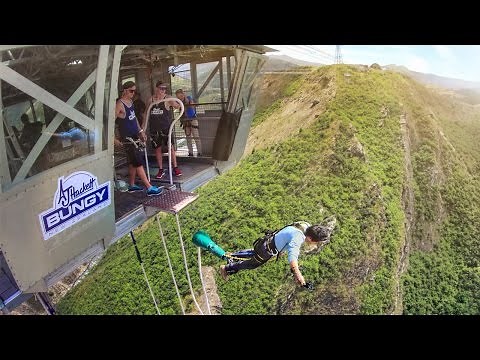 New Zealand Highest Bungy Jump !!