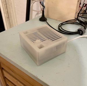 Case Raspberry Pi 3a  with Respeaker 2 Mic Pi Hat and Speaker #3DThursday #3DPrinting