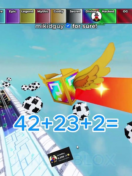 COSMIC KICK POWER... Kick a Lucky Block! #roblox
