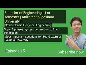 3- Phases system connection to Star connection