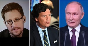 Tucker to Interview Edward Snowden Next? Report Says Putin Wasn't the Only One He Reached Out To