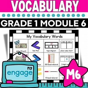 Grade 1 Module 6 Vocabulary Reference Study Guide | EngageNY Companion
