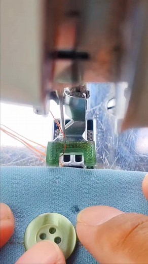 21K views · 84 reactions | sewing button using a semi portable sewing machine #sewing | Mugi Wiyono | Facebook