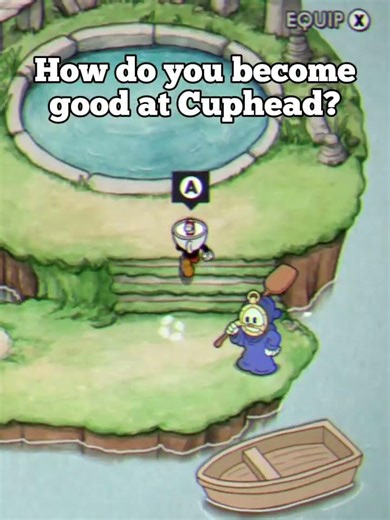How do you become good at Cuphead? #shorts