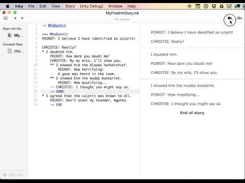 Teach Me How To Ink — Lesson 1 — Branching and Gathering
