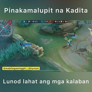 1.7M views · 10K reactions | Ang pinakamalupit na Kadita na kayang lumunod ng kalaban. | Mobile Gaming | Facebook