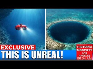A Submarine Mapped the Great Blue Hole in 3D — What Appeared Shocked Everyone