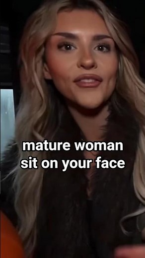 an older woman sitting on your face #facesit #booty #olderwoman