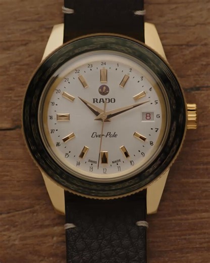 1962年に登場し高い評価を受けたアイコニックなモデル、Captain Cook Over-Pole（キャプテンクック オーバーポール）が再登場。限定1962本。 #Rado #ラドー #Rado #RadoCaptainCook | RADO