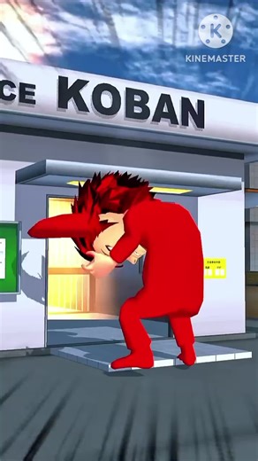 Monster Tanduk Merah vs Super Hero Yuta: Epic Showdown