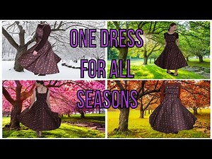 The ONE Dress You’ll Wear All Year — Watch how I made and styles it!
