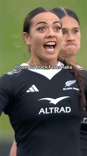 Powerful Black Ferns Haka New Zealand