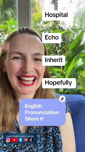 Improve your English Pronunciation with me. Learn how to pronounce these English words. They all have a silent letter. #learnenglishwithlouise #nativespeaker #englishpronunciation