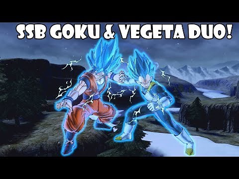 Xenoverse 2 EPIC SSB GOKU AND VEGETA DUO CHARACTER MOD!