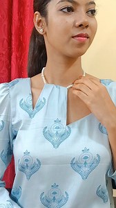 1.9M views · 19K reactions | Easy DIY Pearl Choker for Dresses and Evening Wear  #sewinglove #sewingproject #sewingtutorial #needlegirl | Needle Girl | Facebook